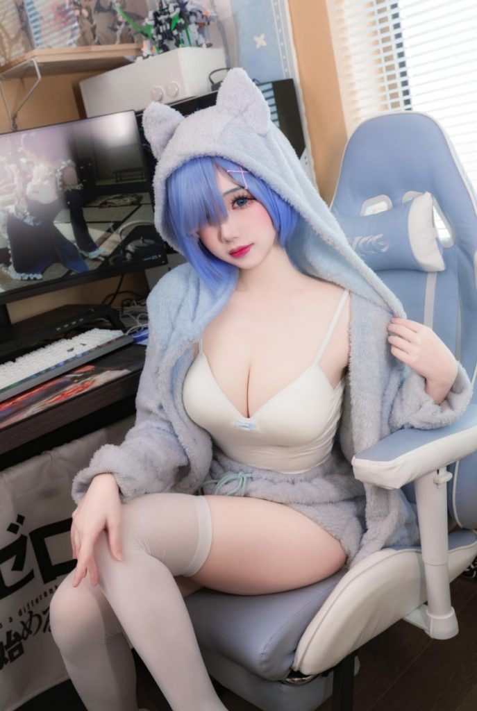 雪晴Astra 蕾姆猫猫[13P-106MB]