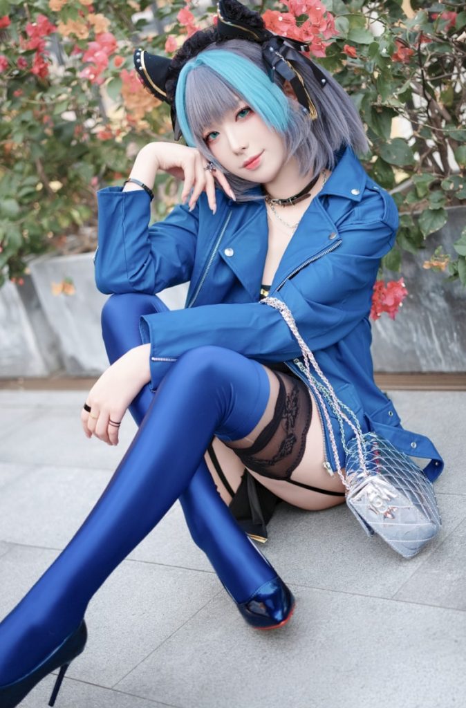 封疆疆v 碧蓝航线-柴郡常服[27P-419MB]