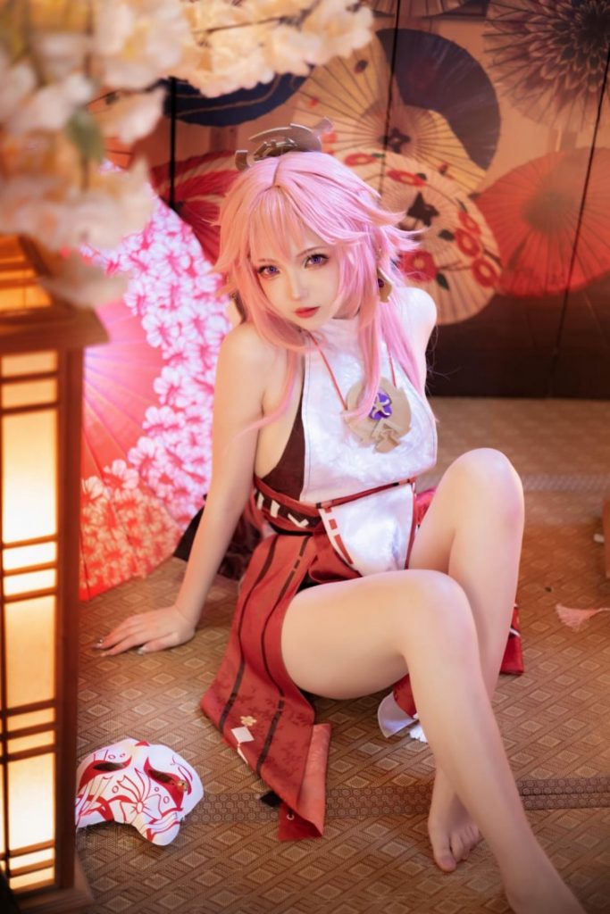 雪晴Astra 八重神子 (原神)[60P2V-1.67GB]VIP