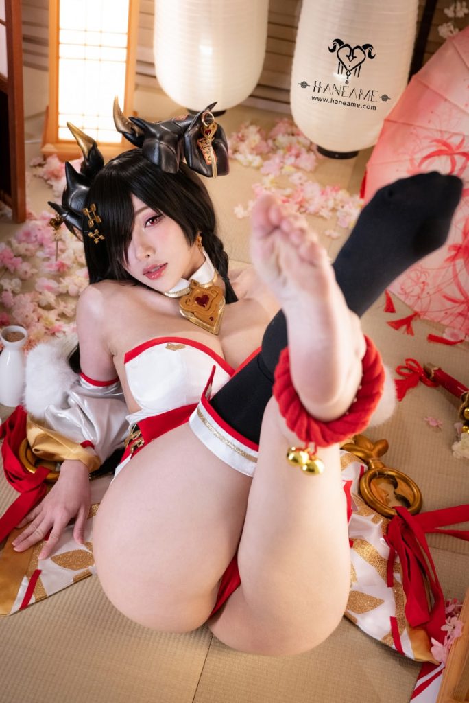 雨波HaneAme – NO.410 Lustful Goat Miko 邪羊巫女写真书[88P-511MB]VIP