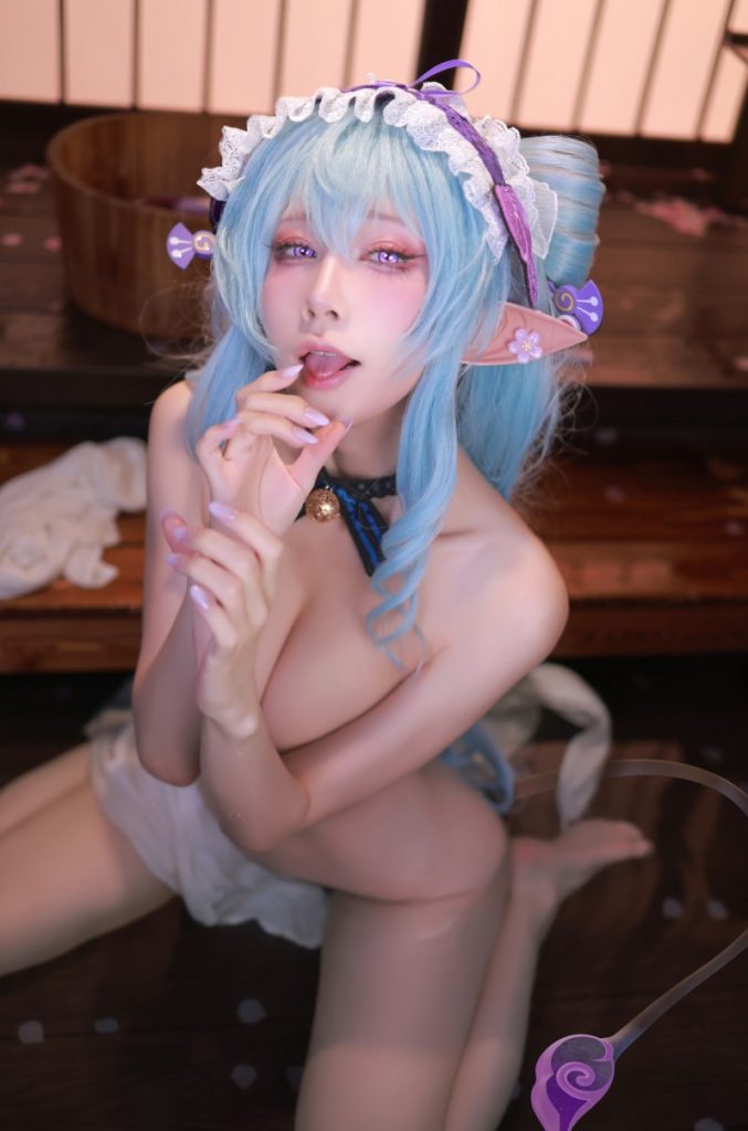 水淼aqua NO.219 梦见月瑞希（原神） [69P-92MB]VIP