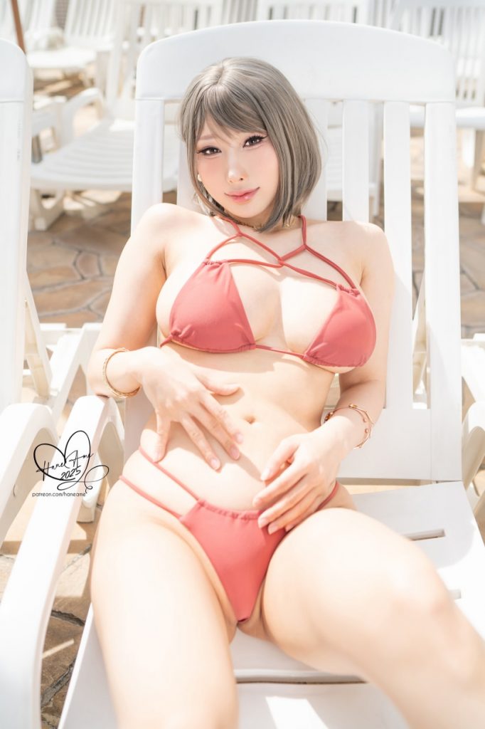 雨波HaneAme – NO.412 Original_Tangerine Heat swimsuit_橘爆夏日！泳裝[55P-234MB]VIP