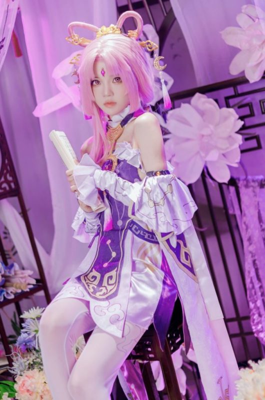 桜桃喵 – NO.202 符玄 [25P2V-1.95GB]-COS神图
