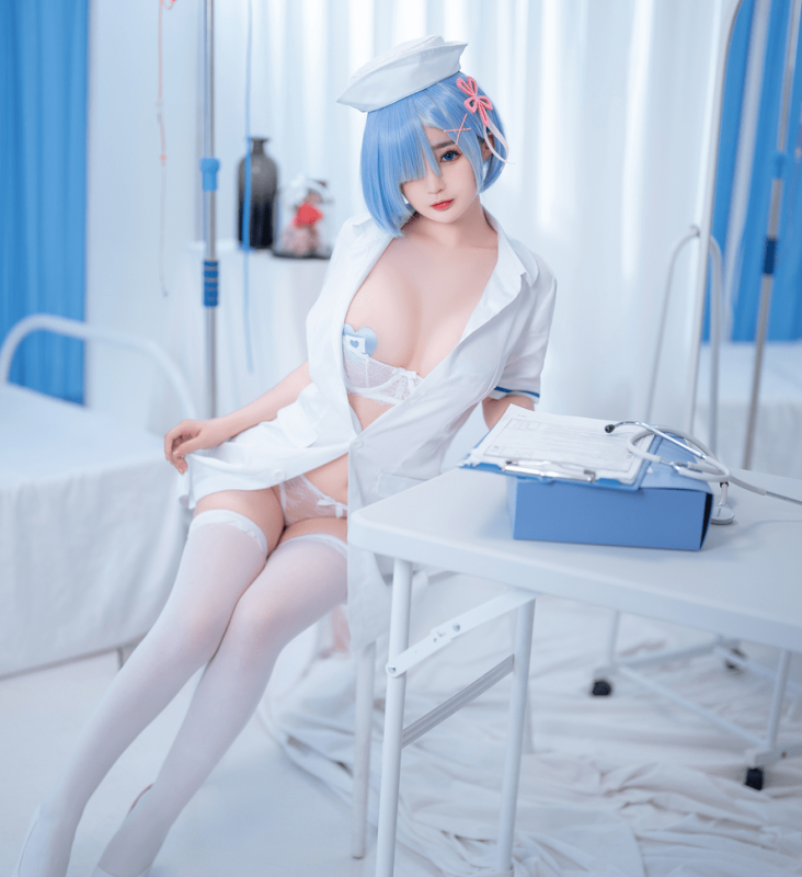 桜井宁宁 – NO.056 雷姆护士[108P-1.5G]-COS神图