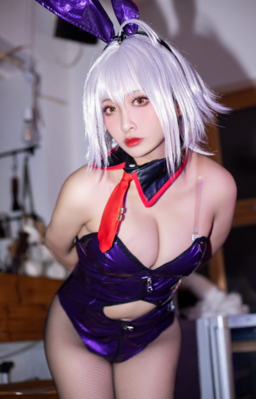 洛璃LoLiSAMA NO.76 FGO-黑贞兔子[42P1V-750MB]-COS神图