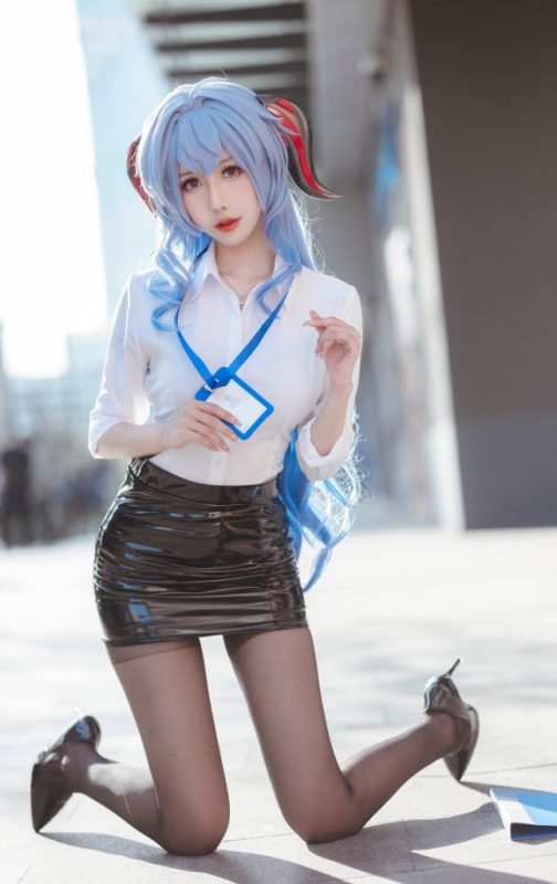 仙女月 NO.18 原神 甘雨[34P-240MB]-COS神图