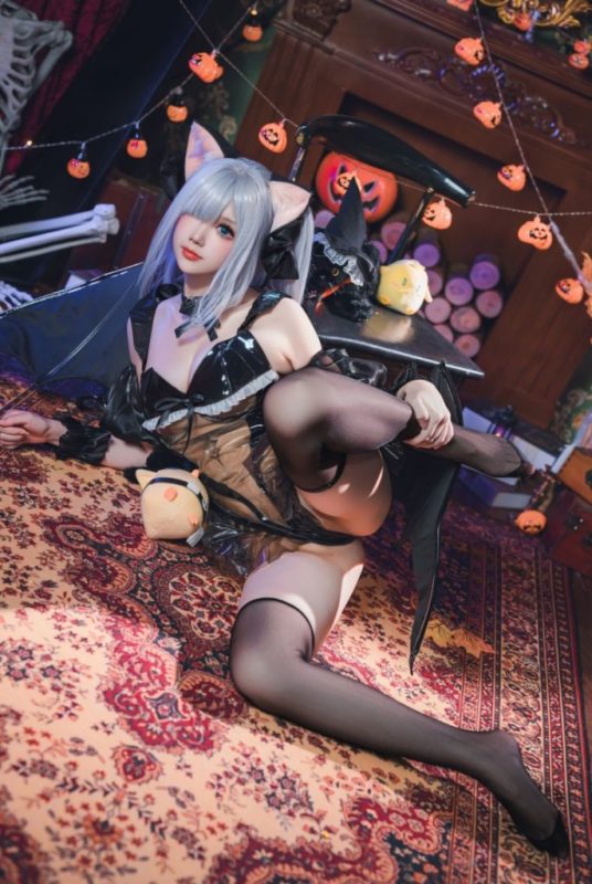 雪晴Astra NO.069 24万圣节 雅努斯[62P7V-1.83GB]-COS神图